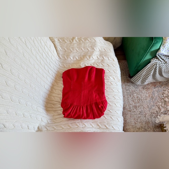 Reformation Red Midi Dress - Picture 13 of 13